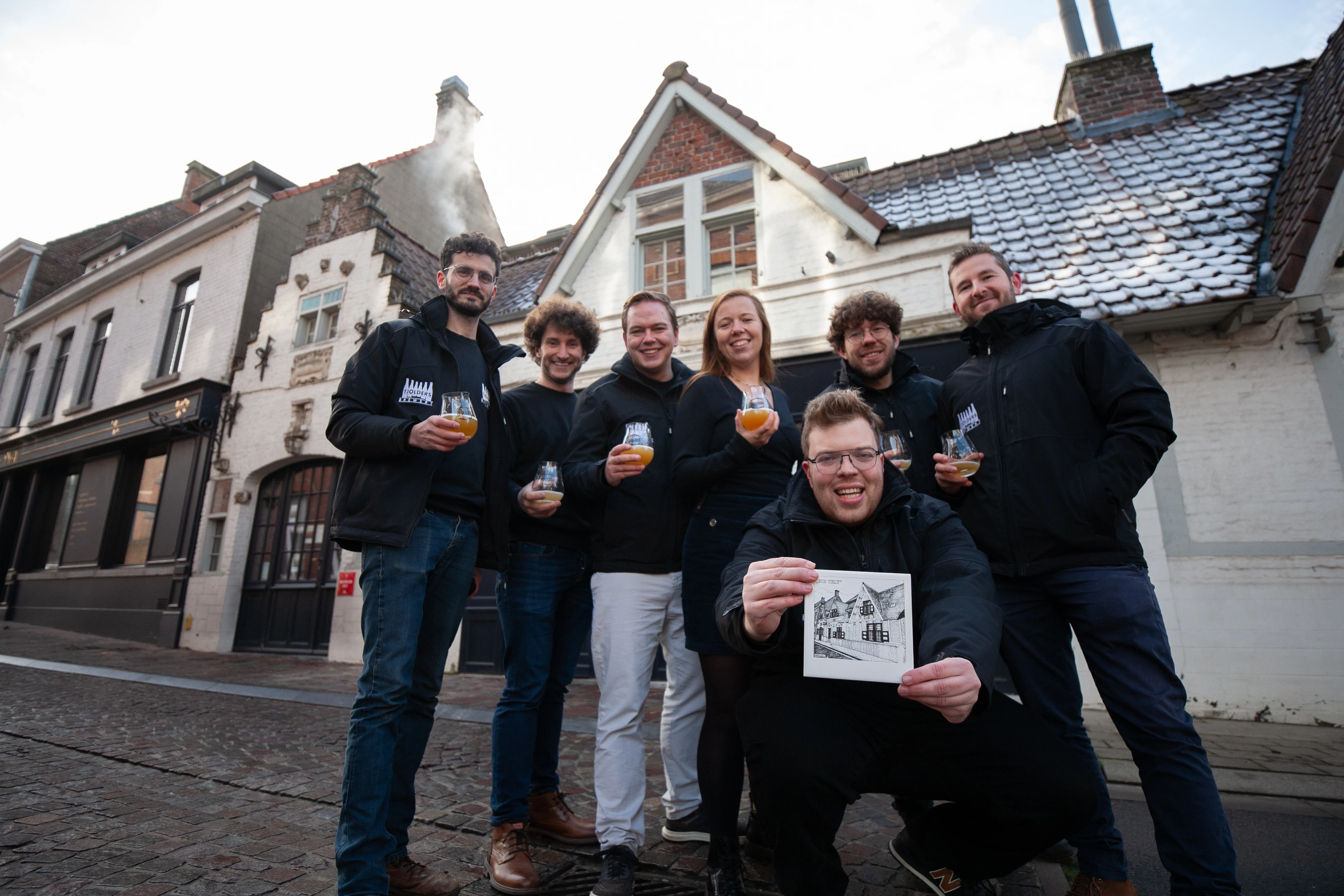 Tjolders Brewery gevel krommewalstraat 4